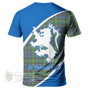 Whitelaw Family Crest Tartan T-Shirt Celebrate Saint Andrew's Day in Style - Tartan Vibes Clothing