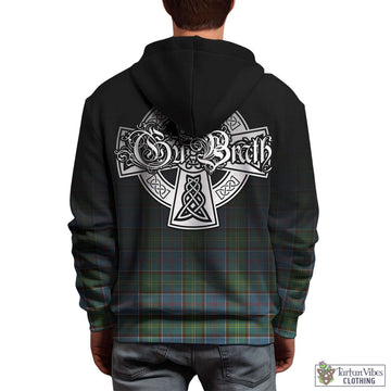 Whitelaw Tartan Hoodie Featuring Alba Gu Brath Family Crest Celtic Inspired - Tartan Vibes Clothing