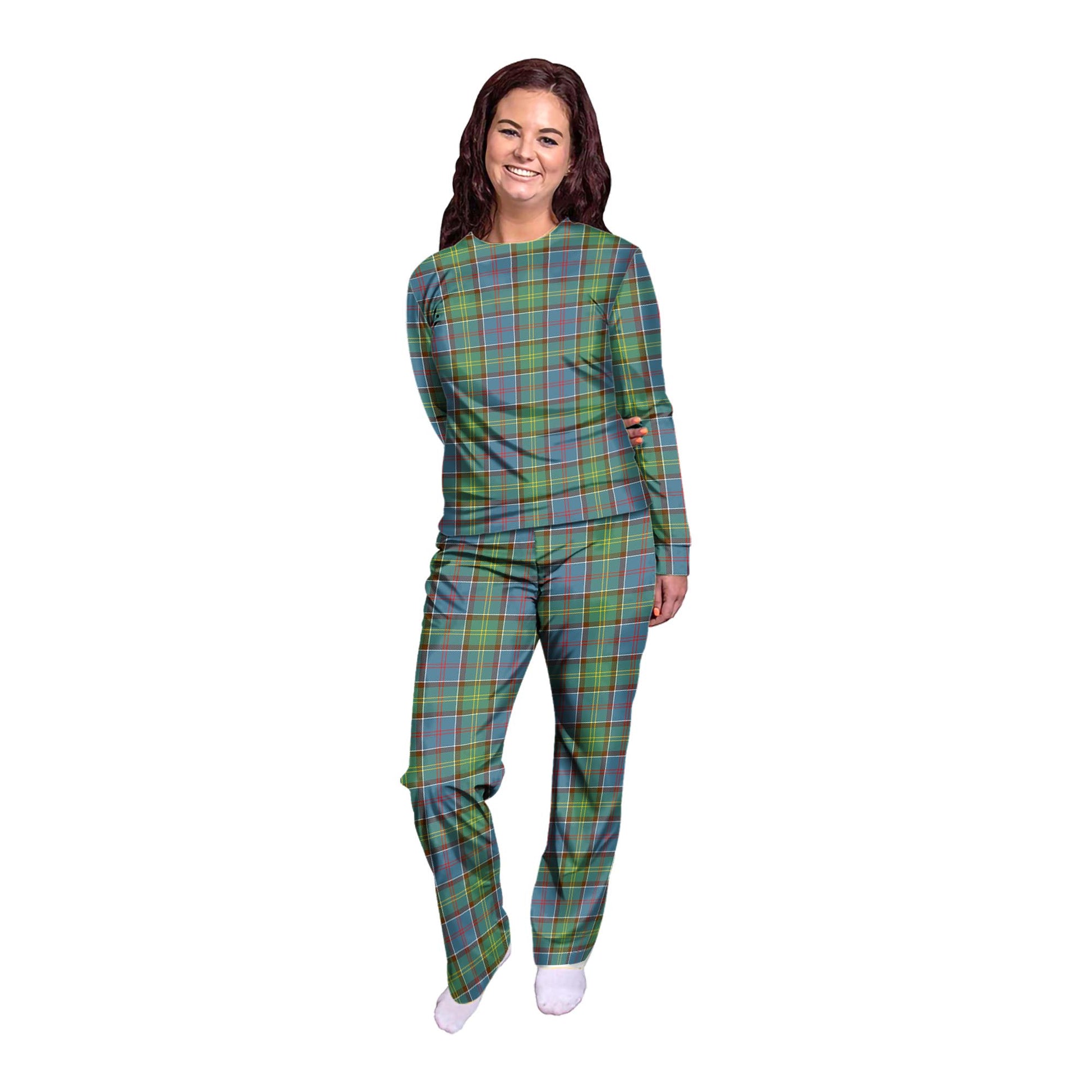 Whitelaw Tartan Pajamas Family Set - Tartan Vibes Clothing