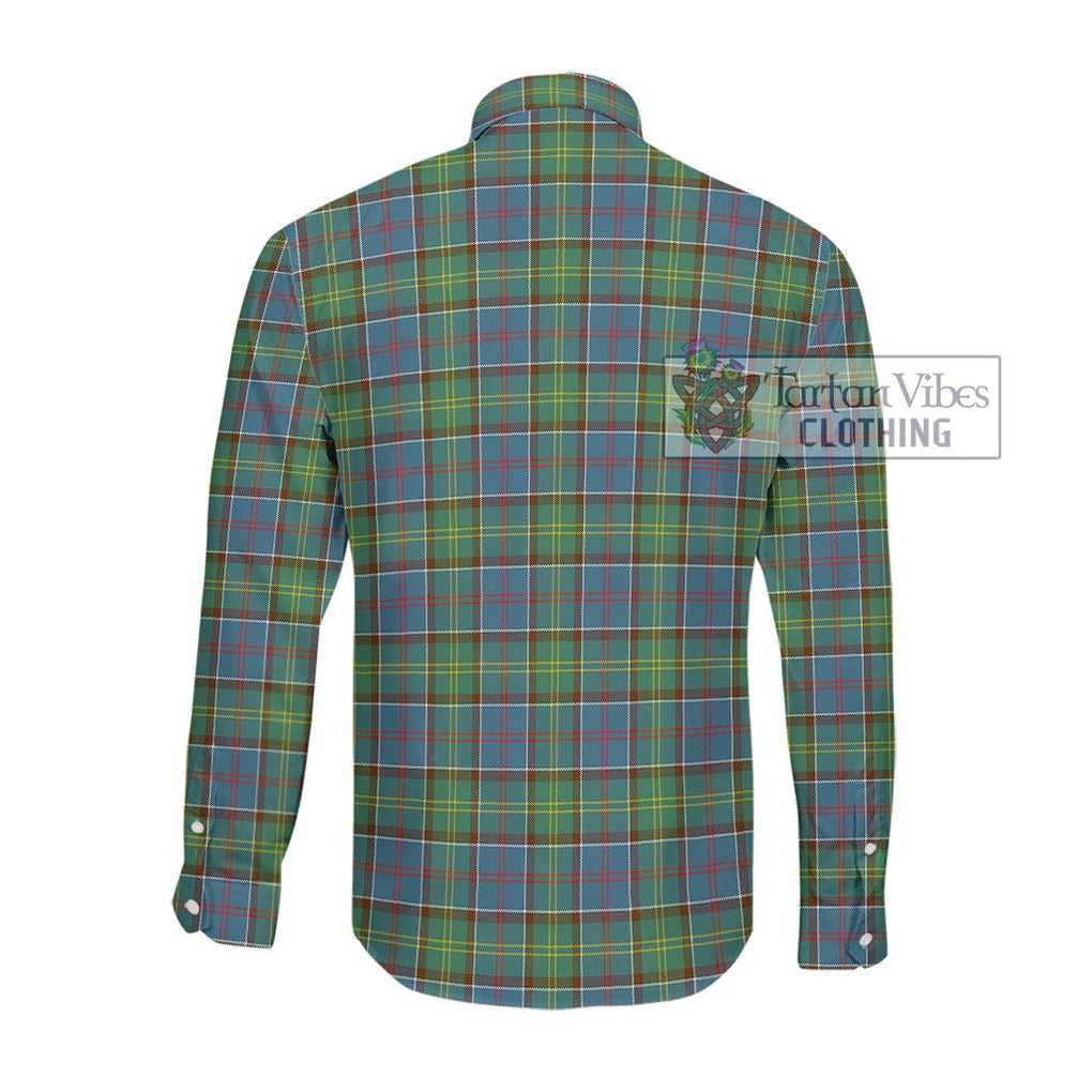 Whitelaw Tartan Long Sleeve Button Shirt with Family Crest DNA In Me Style - Tartanvibesclothing Shop