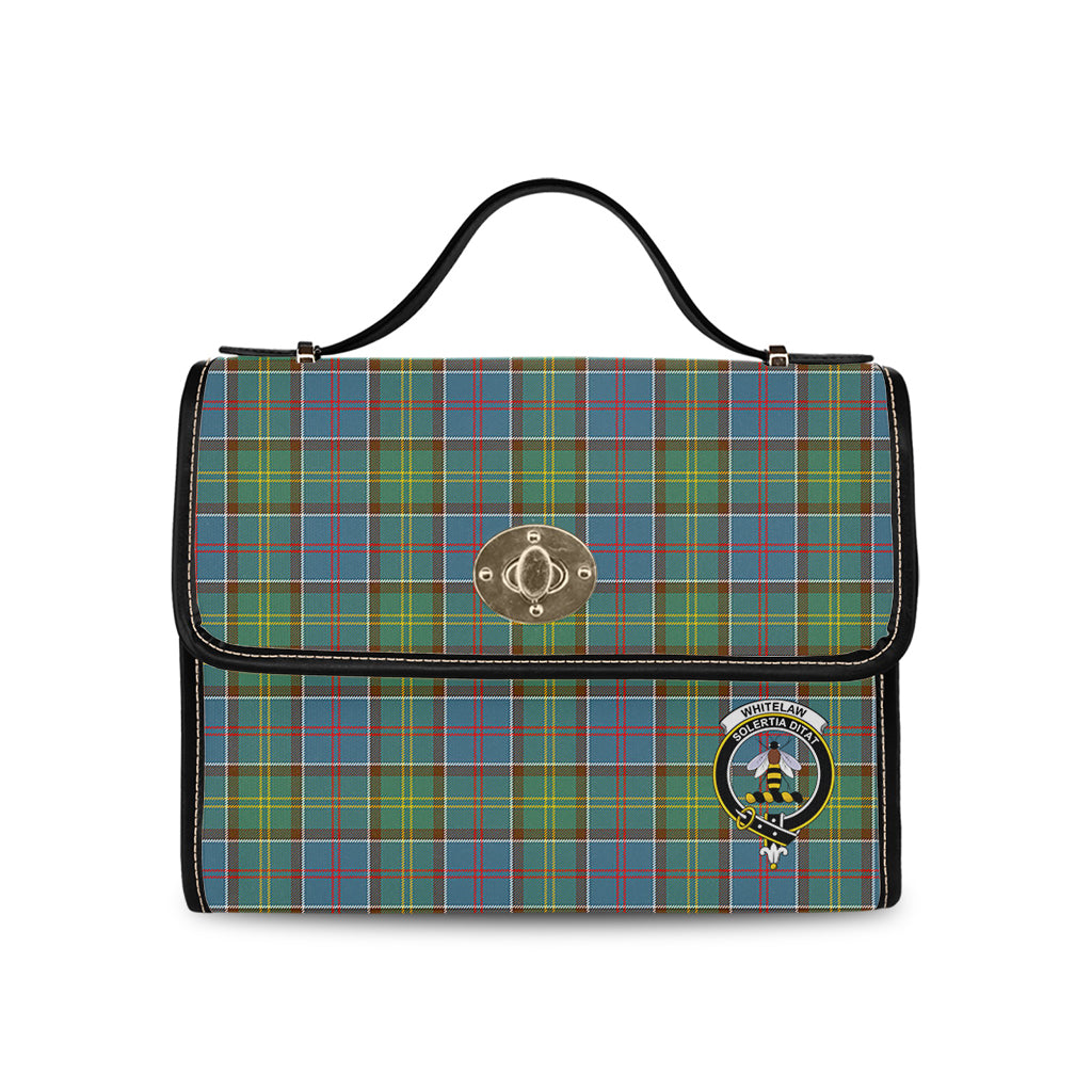 whitelaw-tartan-leather-strap-waterproof-canvas-bag-with-family-crest
