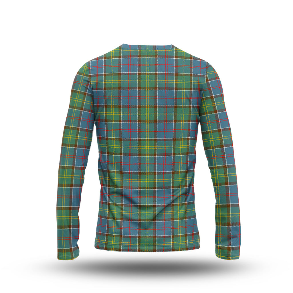 Whitelaw Tartan Long Sleeve T-Shirt with Family Crest - Tartan Vibes Clothing