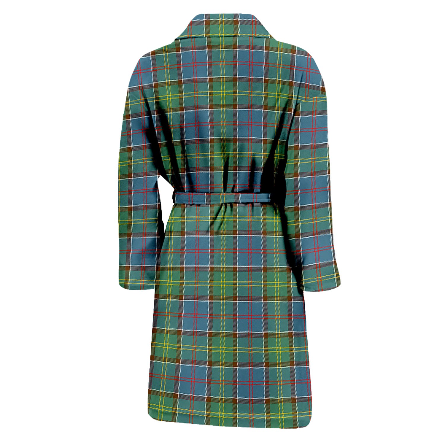 Whitelaw Tartan Bathrobe with Family Crest - Tartan Vibes Clothing