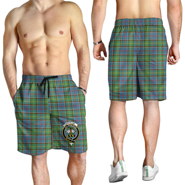 Whitelaw Tartan Mens Shorts with Family Crest - Tartan Vibes Clothing