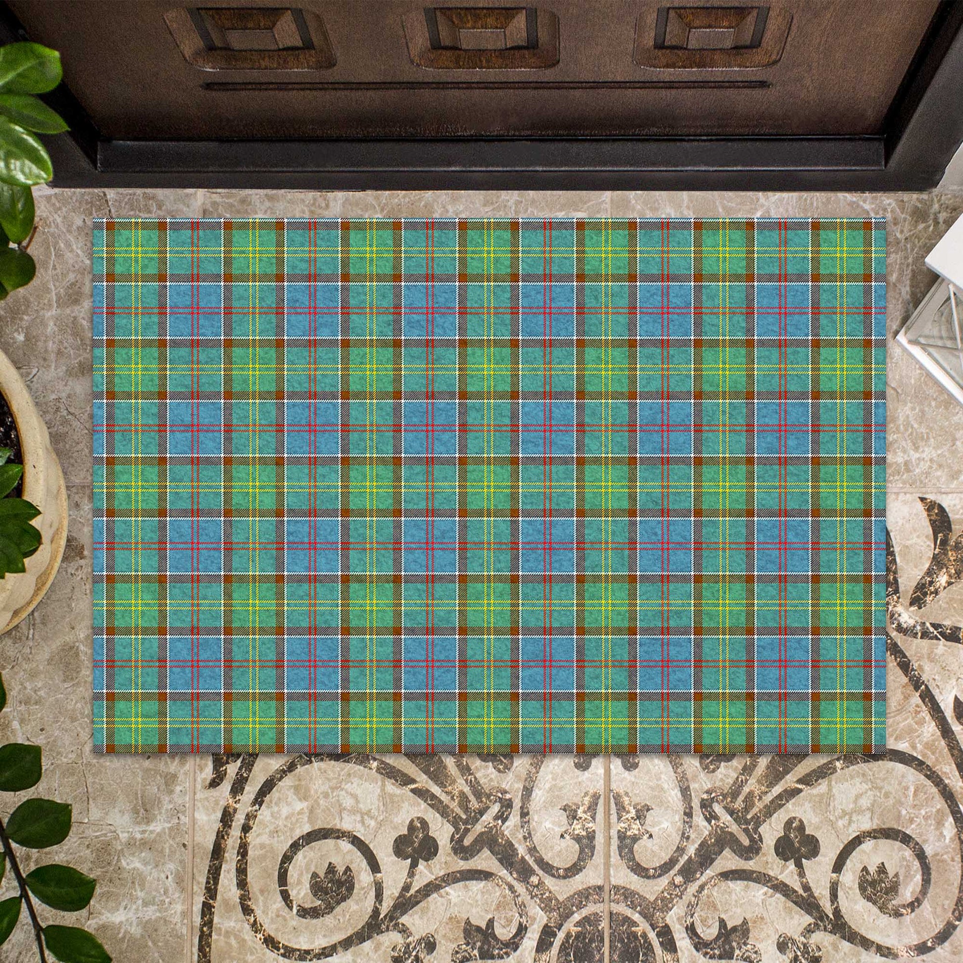 Whitelaw Tartan Rubber Doormat - Tartan Vibes Clothing
