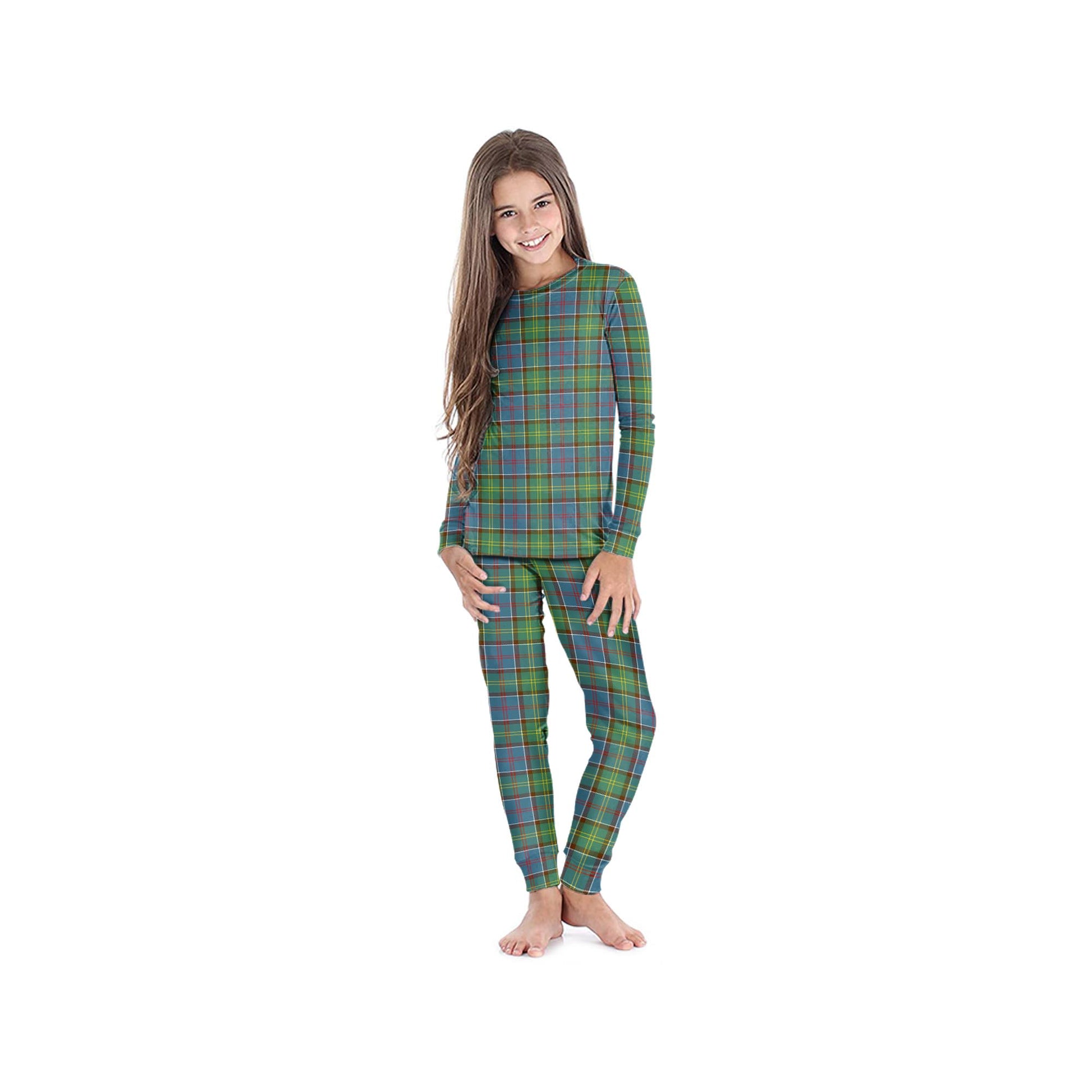 Whitelaw Tartan Pajamas Family Set - Tartan Vibes Clothing