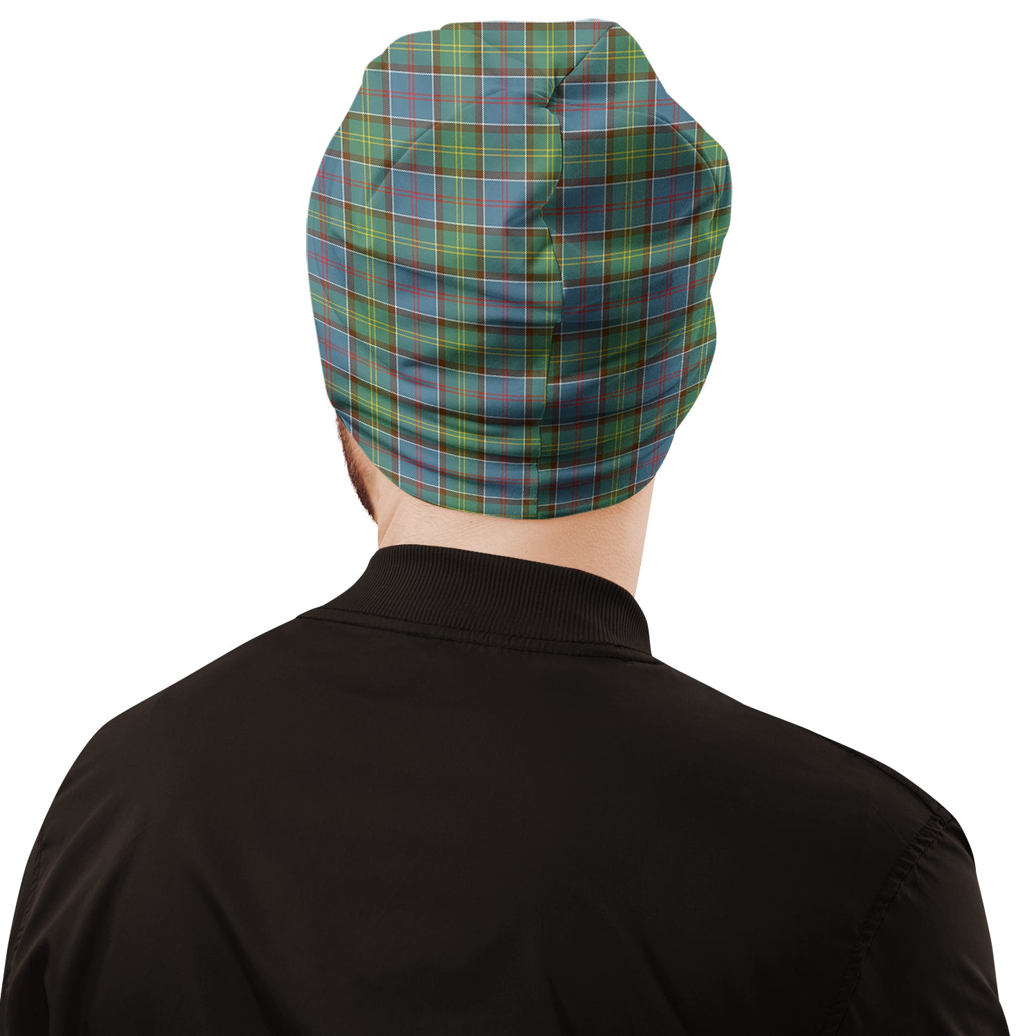 Whitelaw Tartan Beanies Hat with Family Crest - Tartan Vibes Clothing