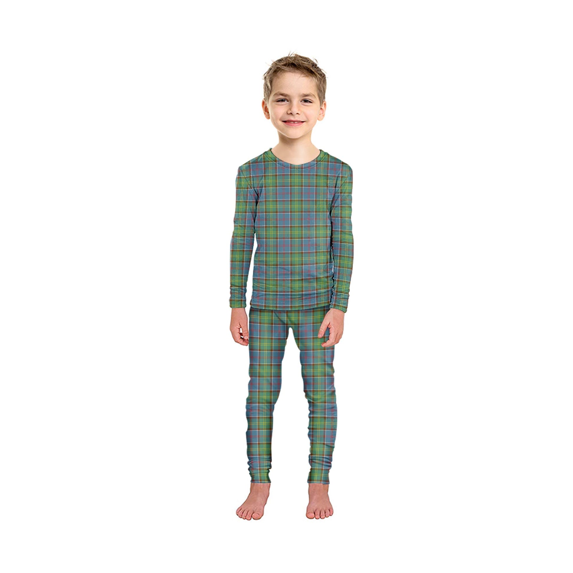 Whitelaw Tartan Pajamas Family Set - Tartan Vibes Clothing