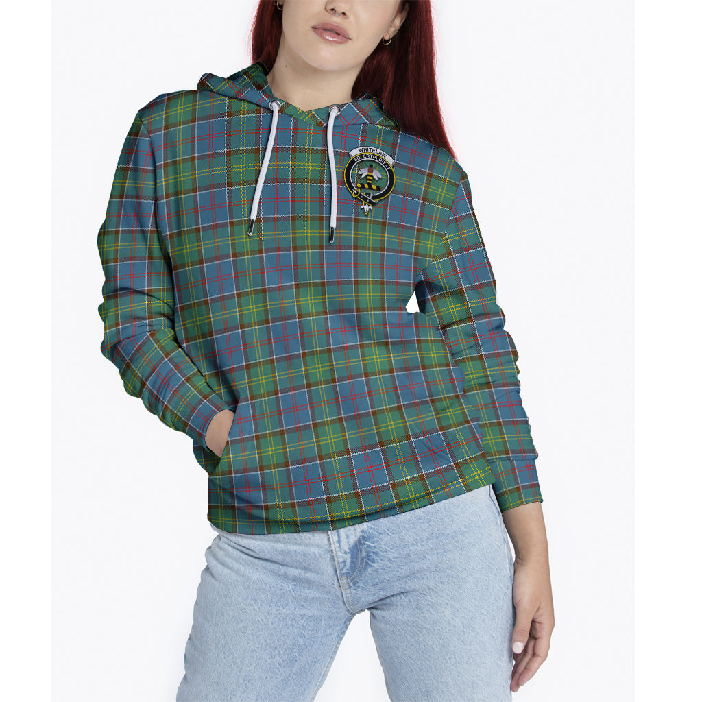 Whitelaw Tartan Hoodie with Family Crest - Tartan Vibes Clothing