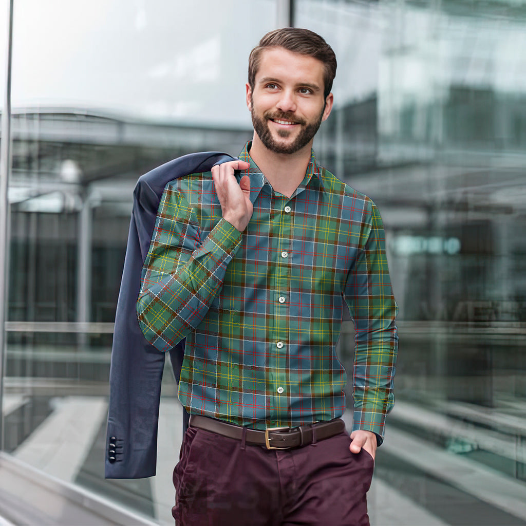 Whitelaw Tartan Long Sleeve Button Up Shirt - Tartan Vibes Clothing