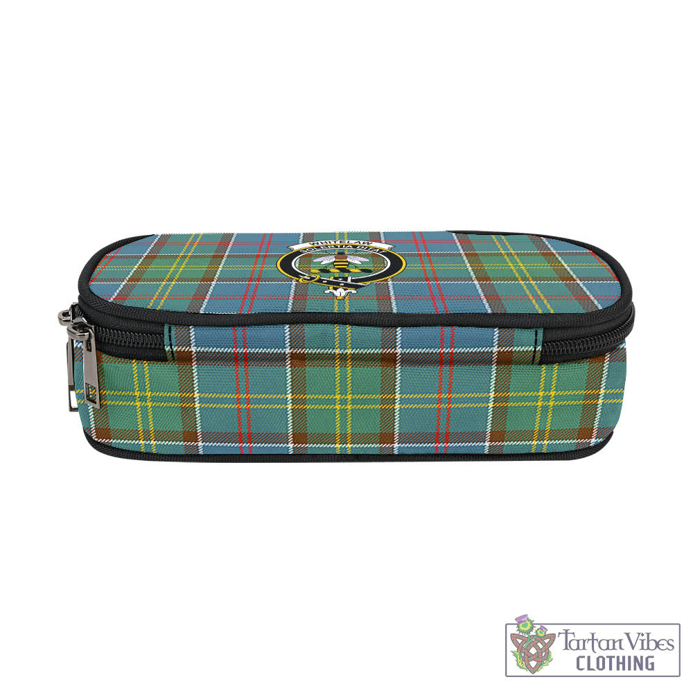 Whitelaw Tartan Pen and Pencil Case with Family Crest - Tartan Vibes Clothing