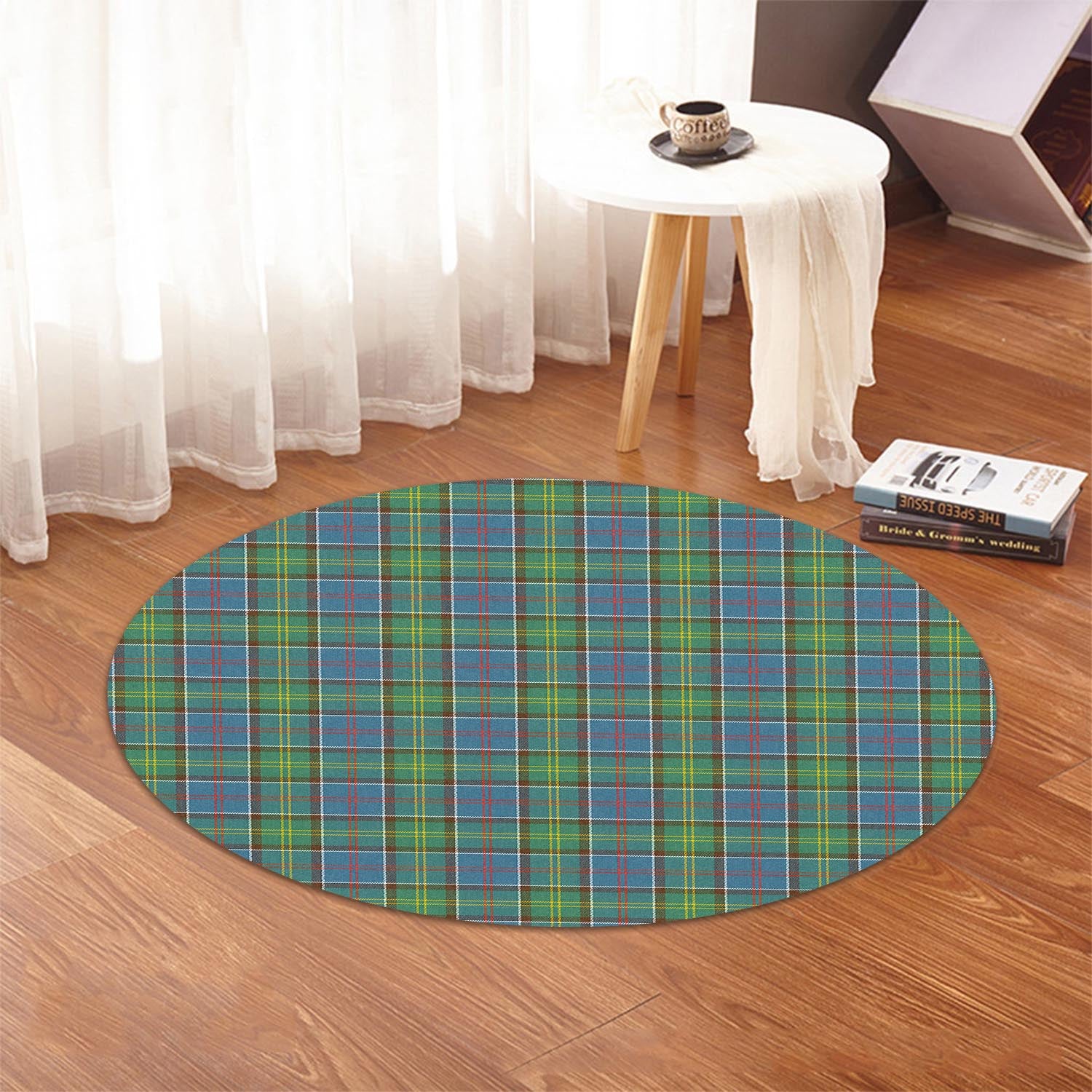 Whitelaw Tartan Round Rug - Tartan Vibes Clothing