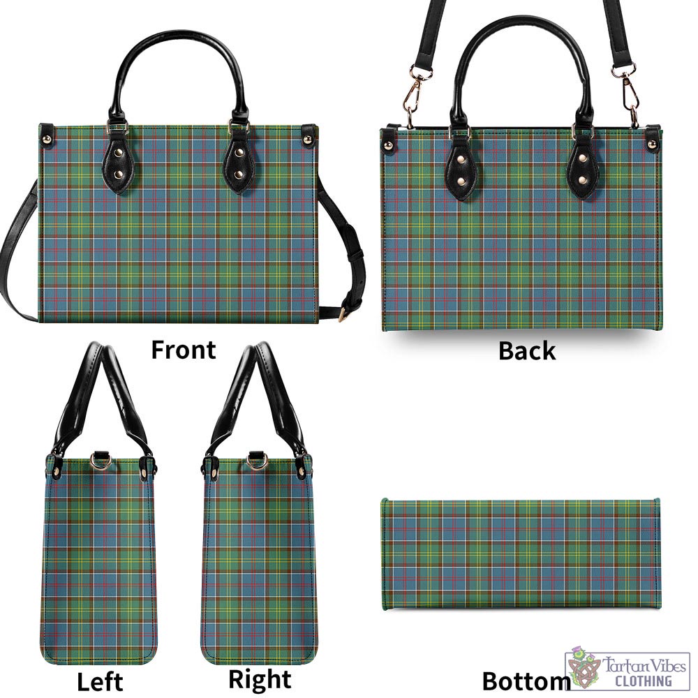 Whitelaw Tartan Luxury Leather Handbags - Tartan Vibes Clothing