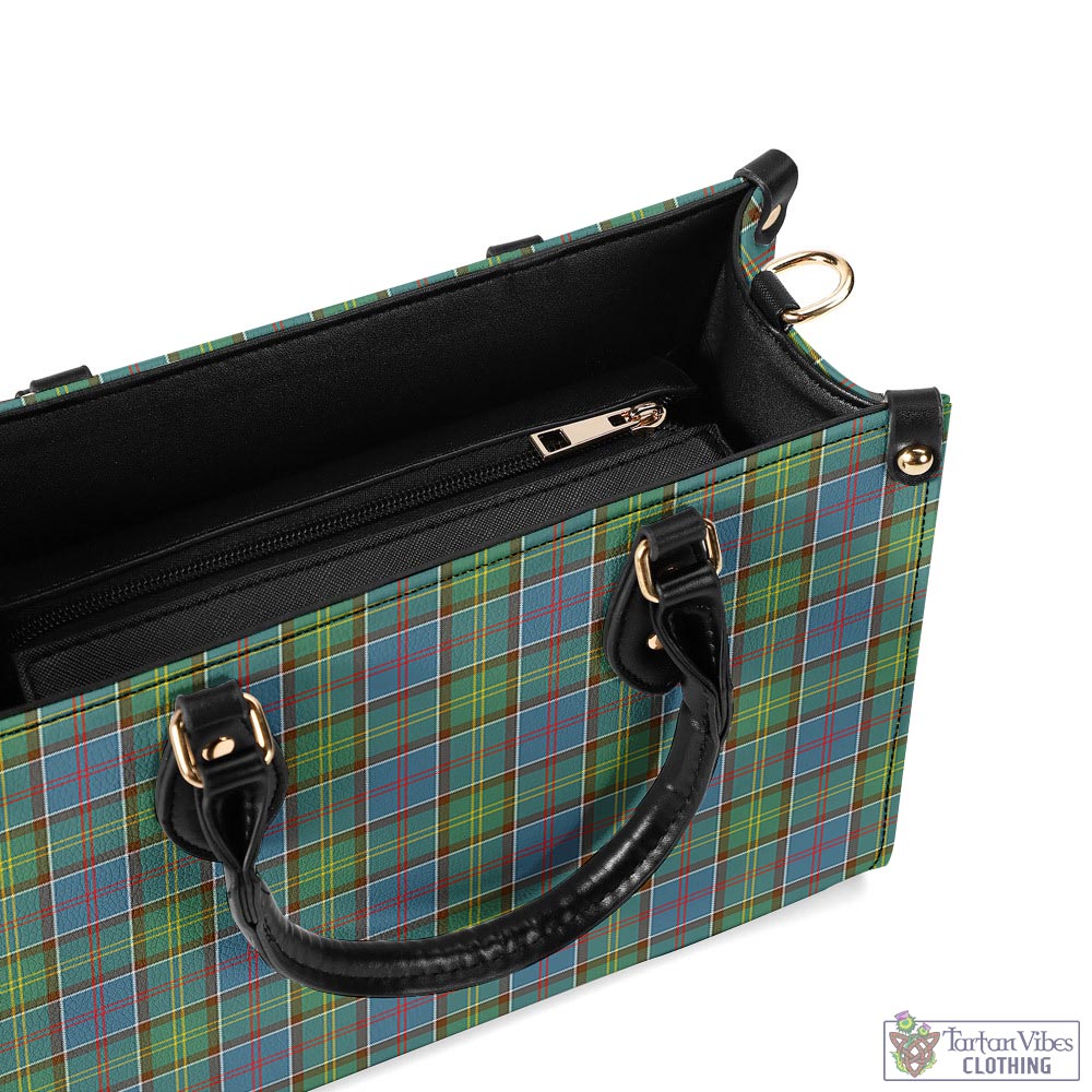Whitelaw Tartan Luxury Leather Handbags - Tartan Vibes Clothing