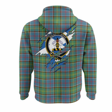 Whitelaw Clan Crest In Me Tartan Hoodie Scotland Flag Style
