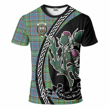 Whitelaw Family Crest Tartan T-Shirt Alba Thistle Inspired - Tartan Vibes Clothing