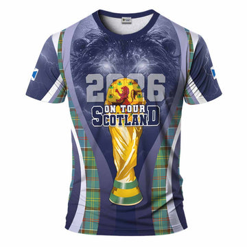 Whitelaw Scotland Football Tartan T-Shirt Scotland On Tour Trophy Style