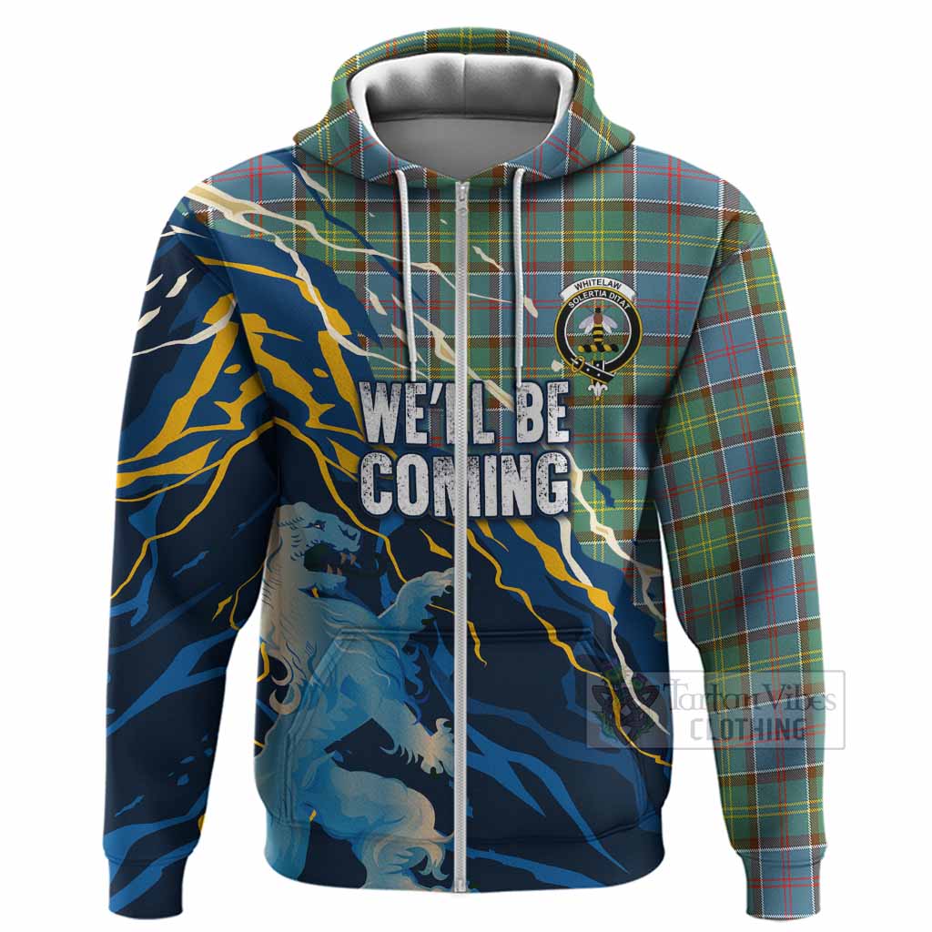 Whitelaw Scotland Tartan Hoodie WC2026 Football - We'll Be Coming