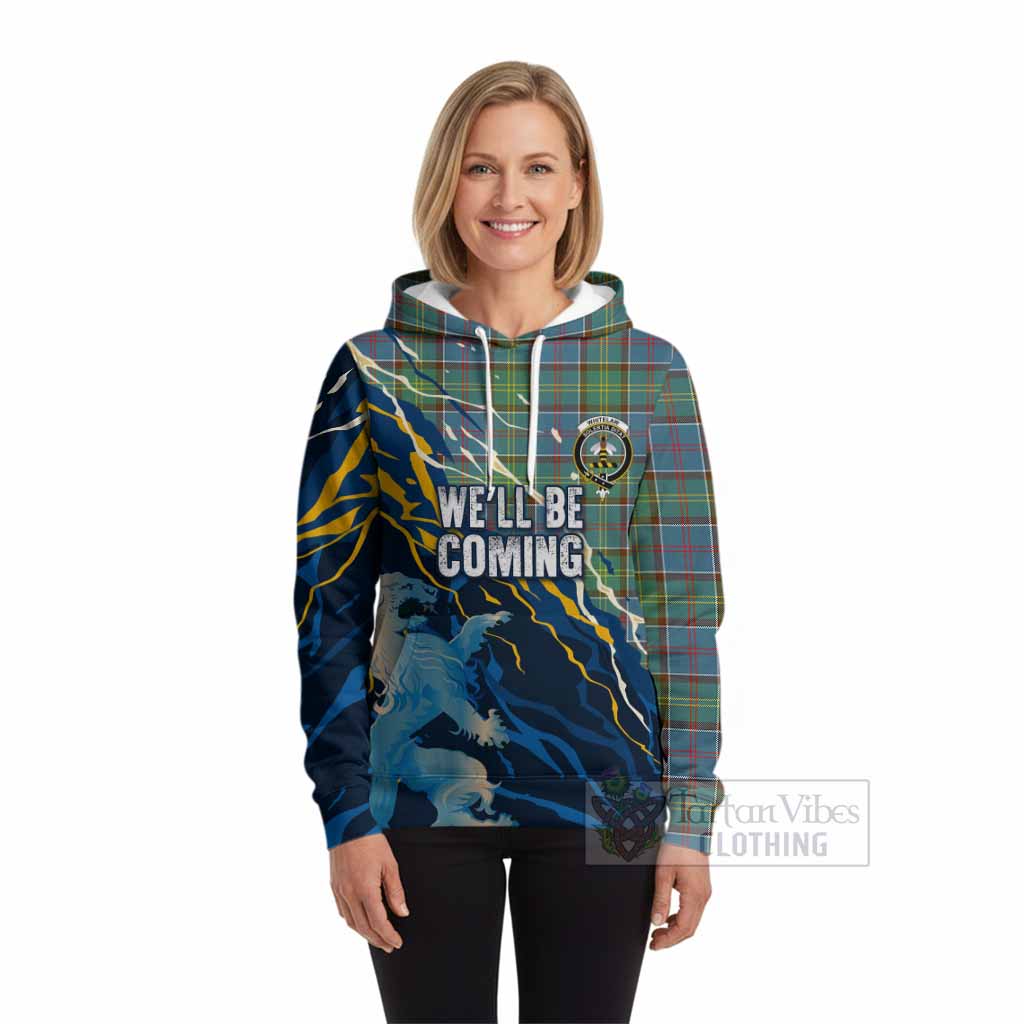 Whitelaw Scotland Tartan Hoodie WC2026 Football - We'll Be Coming