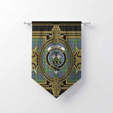 Whitelaw Scottish Tartan Crest Gonfalon Royal Stylized
