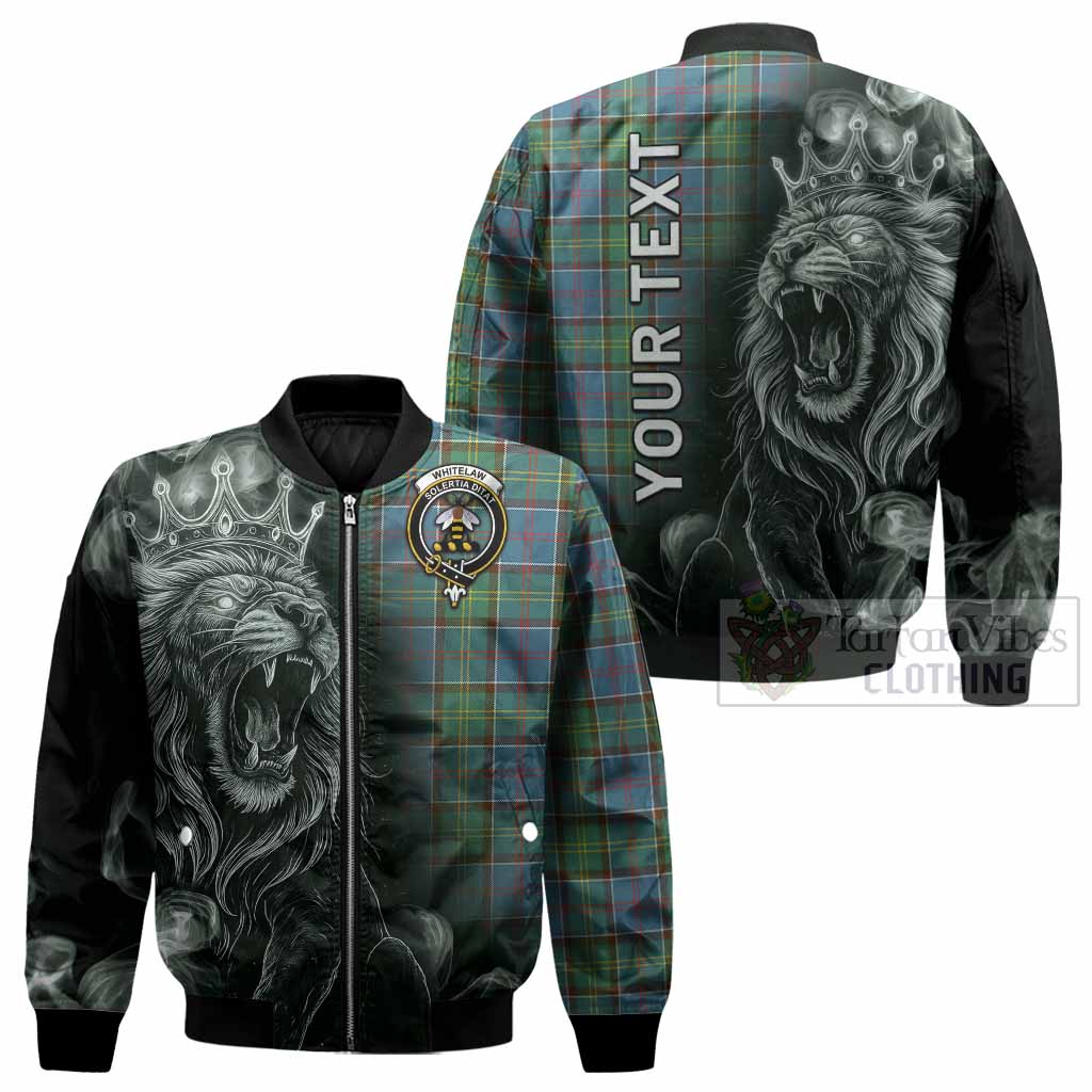 Whitelaw Tartan Bomber Jacket Roaring Lion Heritage