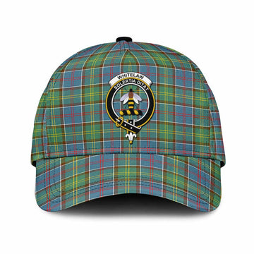 Whitelaw Tartan Classic Cap with Family Crest