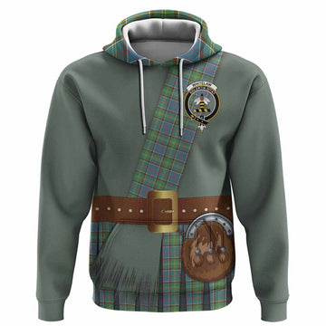 Whitelaw Tartan Crest Hoodie Kilt Costume Style