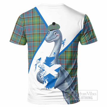 Whitelaw Tartan Crest Loch Ness Monster T-Shirt Nessie Scottish Map Tha Gradh Agam Air Alba