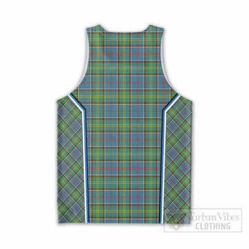 Whitelaw Tartan Crest Men Tank Top Scotland Coat of Arm Flag Style - Tartan Vibes Clothing