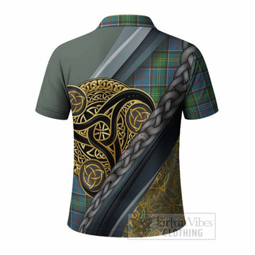 Whitelaw Tartan Crest Polo Shirt Scottish Triskele Celtic