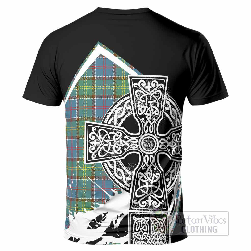 Whitelaw Tartan Crest T-Shirt Scottish Celtic Cross Heritage - Tartan Vibes Clothing