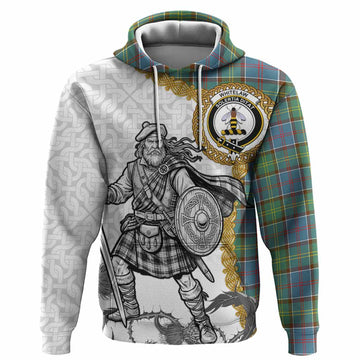 Whitelaw Tartan Family Crest Hoodie Scottish Highland Warrior Celtic Knot Thistle