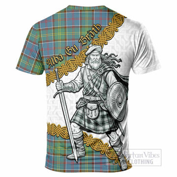 Whitelaw Tartan Family Crest T-Shirt Scottish Highland Warrior Celtic Alba Gu Brath