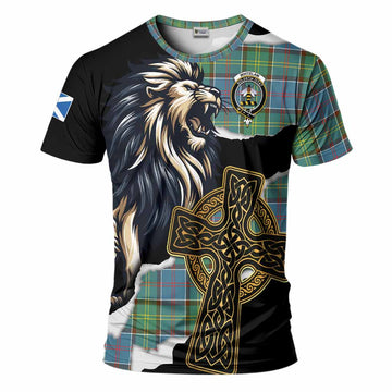 Whitelaw Tartan Scottish T-Shirt Lion Celtic Heritage
