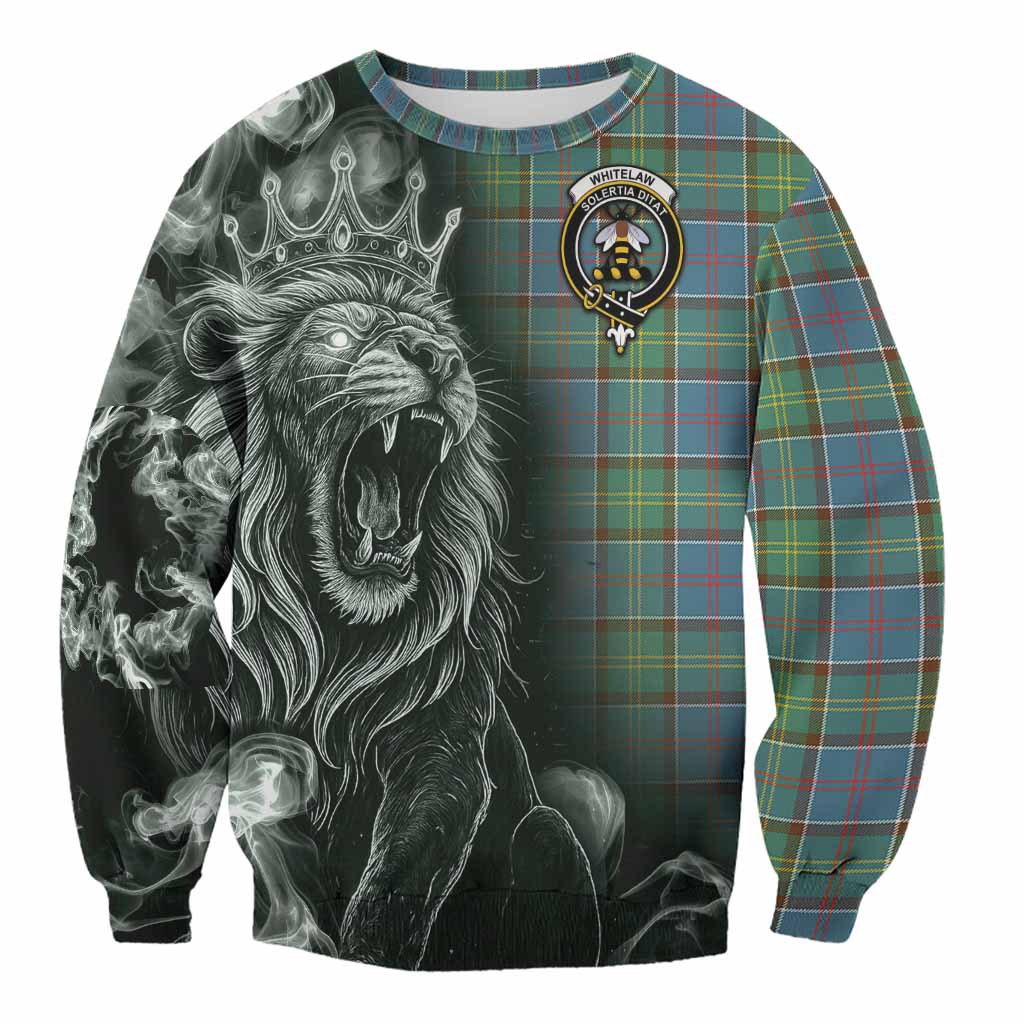 Whitelaw Tartan Sweatshirt Roaring Lion Heritage