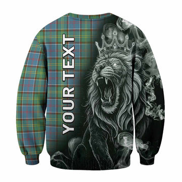 Whitelaw Tartan Sweatshirt Roaring Lion Heritage