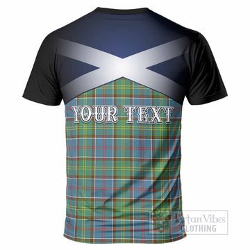 Whitelaw Tartan T-Shirt Alba Gu Brath Unicorn Crest