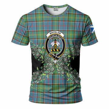 Whitelaw Tartan T-Shirt Thistle Scottish Spirit