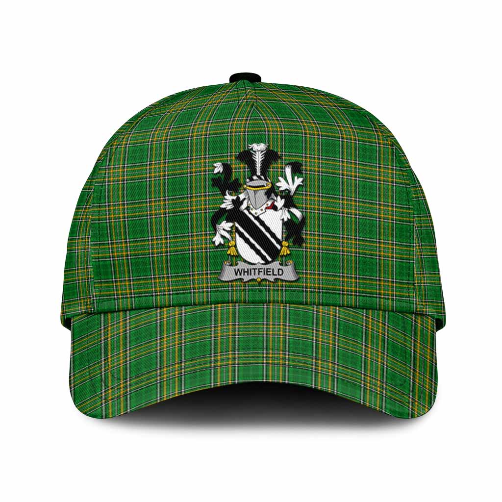 Whitfield Irish Clan Tartan Classic Cap with Coat of Arms