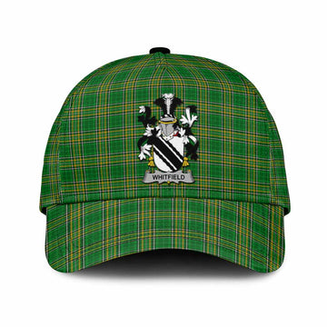 Whitfield Irish Clan Tartan Classic Cap with Coat of Arms