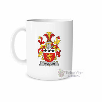 Wickham Irish Clan Coat of Arms Ceramic Mug
