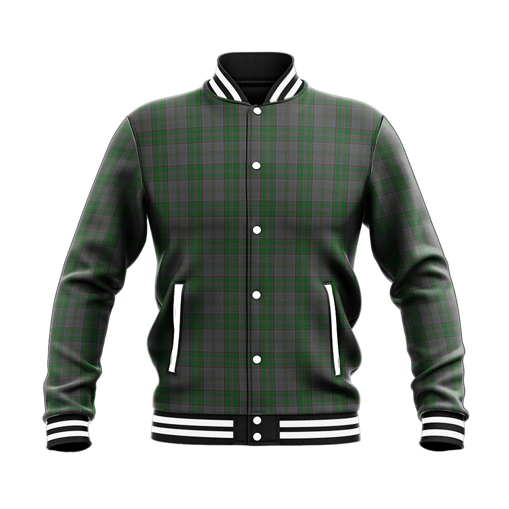 Wicklow County Ireland Tartan Baseball Jacket - Tartan Vibes Clothing
