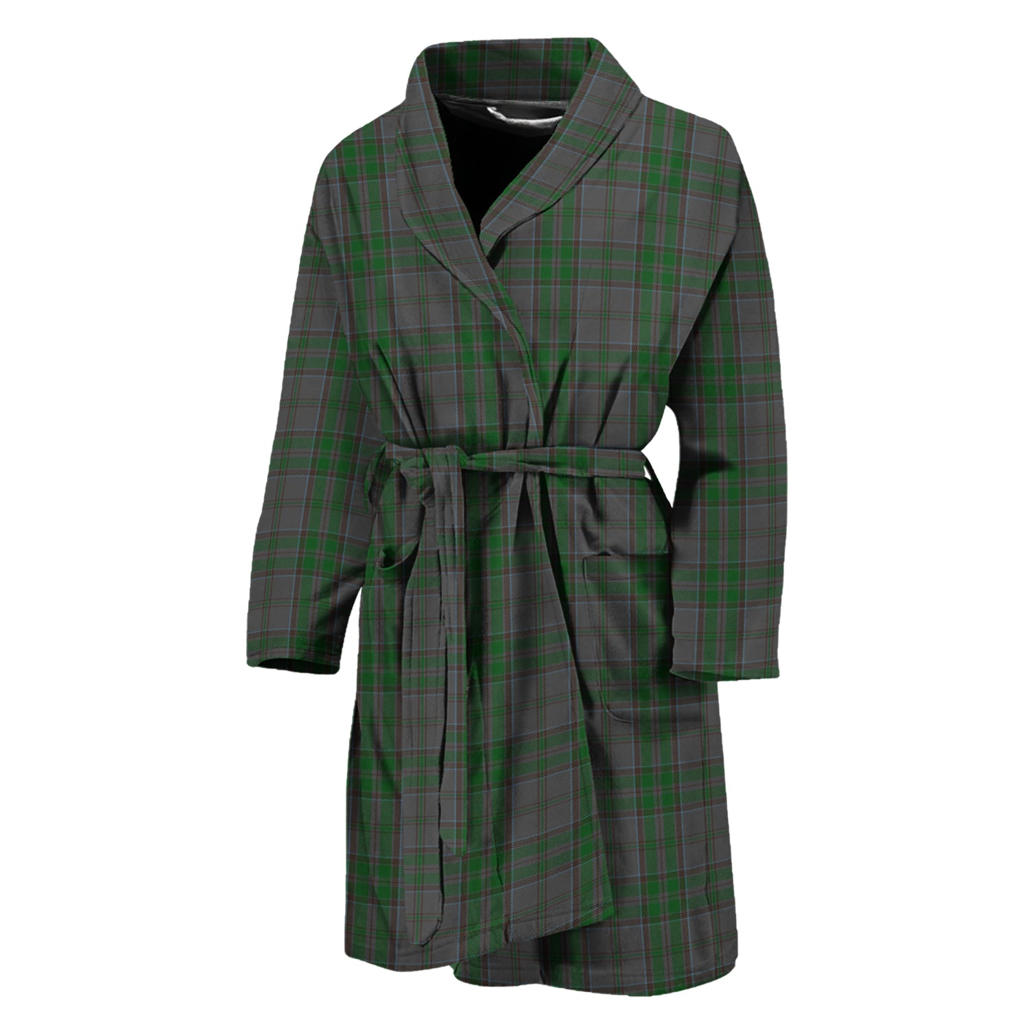 Wicklow County Ireland Tartan Bathrobe - Tartan Vibes Clothing
