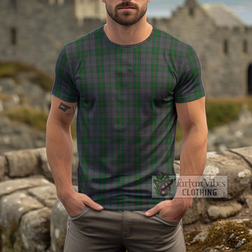 Wicklow County Ireland Tartan Cotton T-Shirt