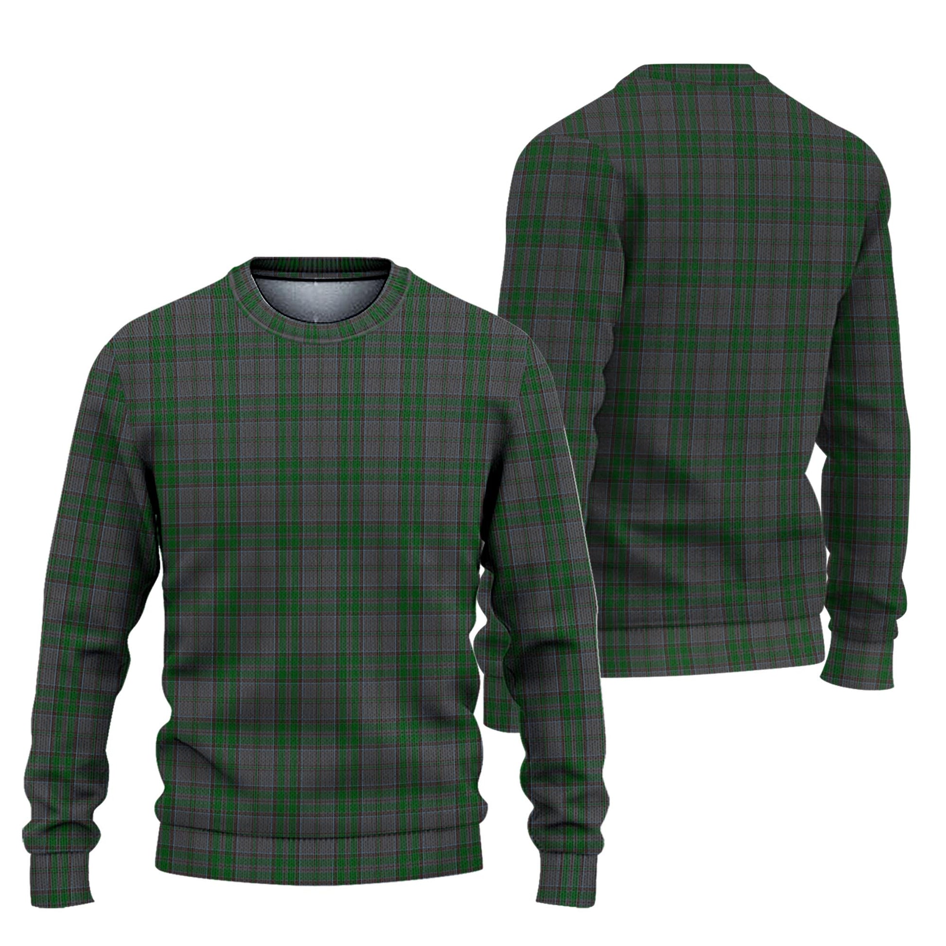 Wicklow County Ireland Tartan Ugly Sweater Unisex - Tartan Vibes Clothing