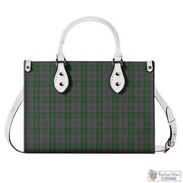 Wicklow County Ireland Tartan Luxury Leather Handbags