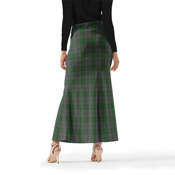 Wicklow County Ireland Tartan Womens Full Length Skirt