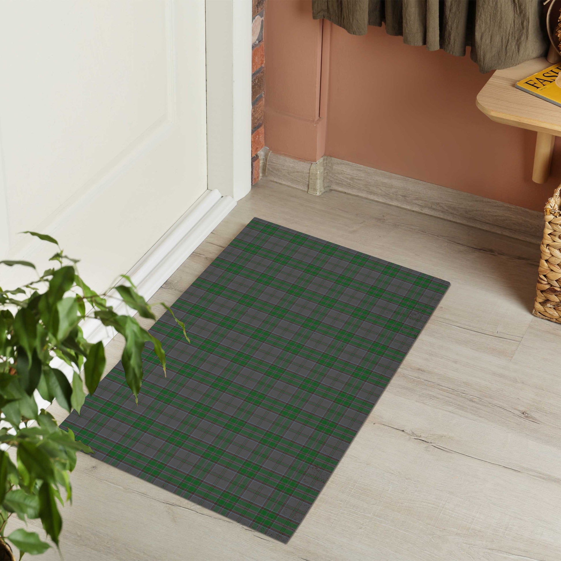 Wicklow County Ireland Tartan Door Mat - Tartanvibesclothing Shop