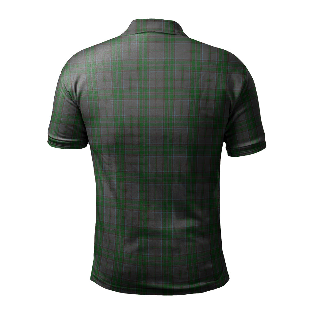 Wicklow County Ireland Tartan Mens Polo Shirt