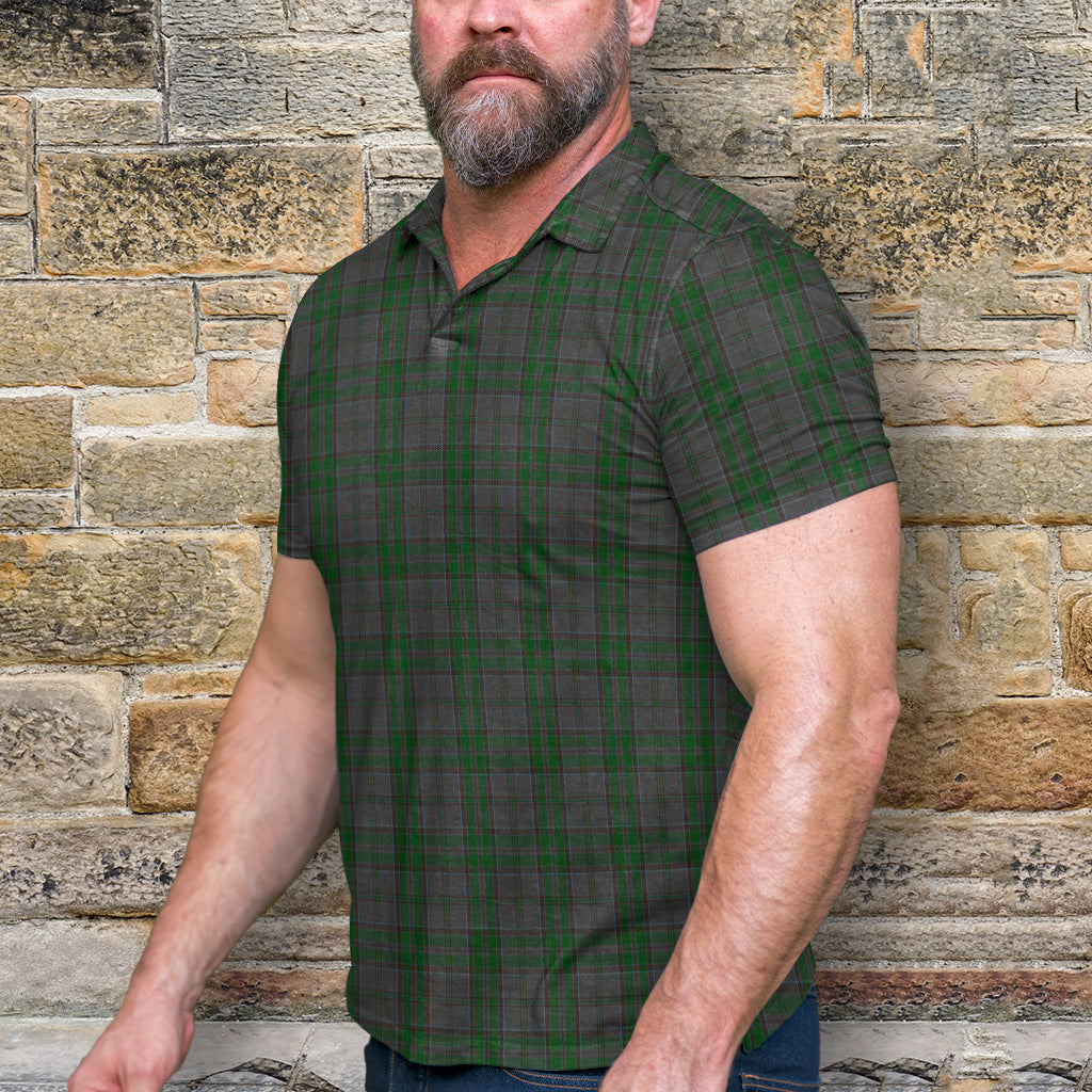 Wicklow County Ireland Tartan Mens Polo Shirt
